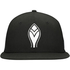 Atlanta Braves New Era 59FIFTY Trucker Fitted Hat - Black Hats