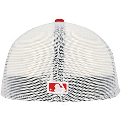 Philadelphia Phillies New Era Team Color 59FIFTY Trucker Fitted Hat - Red Hats