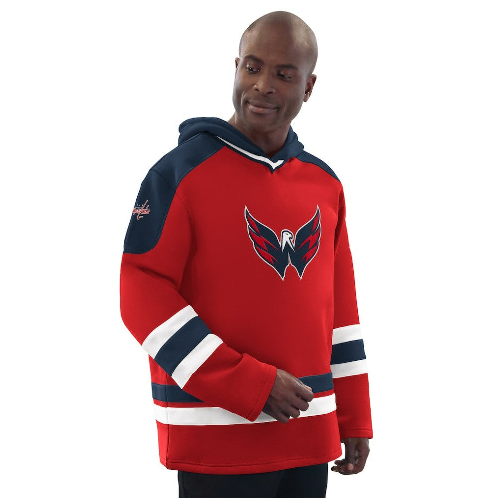 Washington Capitals Starter Hockey Pullover Hoodie - Red/Navy | US 201432134