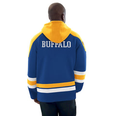 Buffalo Sabres Starter Hockey Pullover Hoodie - Royal/Gold | US 201432138