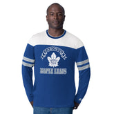 Toronto Maple Leafs Starter Blitz Durene Long Sleeve T-Shirt - Blue | US 201432187