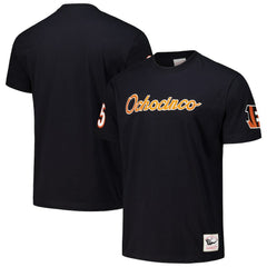 Chad Johnson Cincinnati Bengals Retired Player Nickname T-Shirt - Black T-shirts
