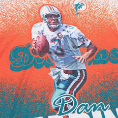 Dan Marino Miami Dolphins Burst Retired Player T-Shirt - White T-shirts
