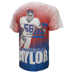 Lawrence Taylor New York Giants Burst Retired Player T-Shirt - Gray T-shirts