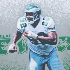 Reggie White Philadelphia Eagles Burst Retired Player T-Shirt - Gray T-shirts