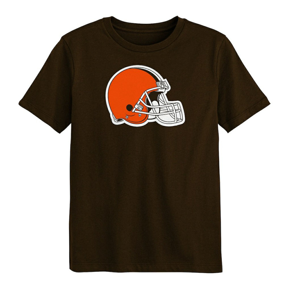 Cleveland Browns Preschool Primary Logo T-Shirt - Brown T-shirts
