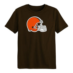 Cleveland Browns Preschool Primary Logo T-Shirt - Brown T-shirts