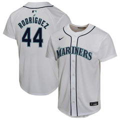 Julio Rodríguez Seattle Mariners Nike Youth Home Game Player Jersey - White Jerseys