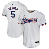 Corey Seager Texas Rangers Nike Youth Home Game Player Jersey - White Jerseys