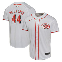 Elly De La Cruz Cincinnati Reds Nike Youth Home Game Player Jersey - White Jerseys