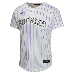 Charlie Blackmon Colorado Rockies Nike Youth Home Game Player Jersey - White Jerseys