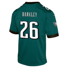 Saquon Barkley Philadelphia Eagles Youth Game Jersey - Green Jerseys