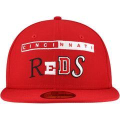 Cincinnati Reds New Era Ransom 59FIFTY Fitted Hat - Red Hats