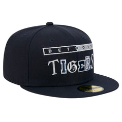 Detroit Tigers New Era Ransom 59FIFTY Fitted Hat - Navy Hats