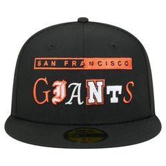 San Francisco Giants New Era Ransom 59FIFTY Fitted Hat - Black Hats