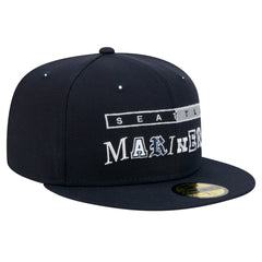 Seattle Mariners New Era Ransom 59FIFTY Fitted Hat - Navy Hats