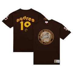 Tony Gwynn San Diego Padres Mitchell & Ness Legends Photo Real T-Shirt - Brown T-shirts