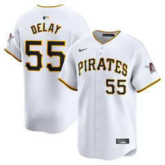 Jason Delay Pittsburgh Pirates Nike Home Limited Player Jersey - White Jerseys