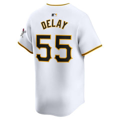 Jason Delay Pittsburgh Pirates Nike Home Limited Player Jersey - White Jerseys