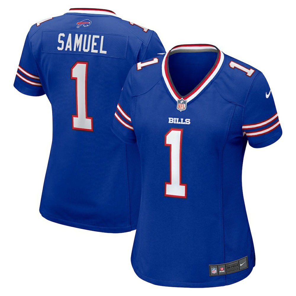 Curtis Samuel Buffalo Bills Women's Game Jersey - Royal Jerseys