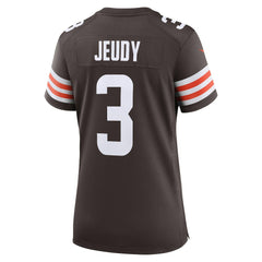 Jerry Jeudy Cleveland Browns Women's Game Jersey - Brown Jerseys