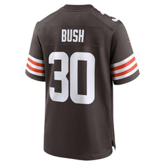 Devin Bush Cleveland Browns Game Jersey - Brown Jerseys
