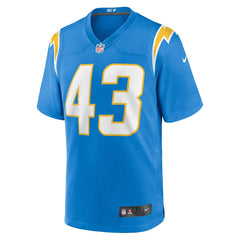 Troy Dye Los Angeles Chargers Game Jersey - Powder Blue Jerseys