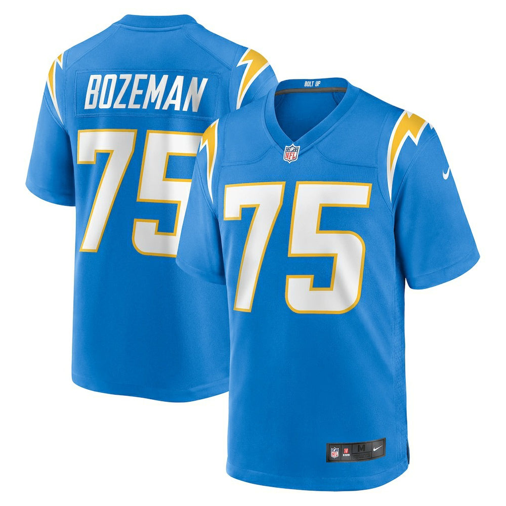 Bradley Bozeman Los Angeles Chargers Game Jersey - Powder Blue Jerseys
