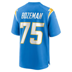 Bradley Bozeman Los Angeles Chargers Game Jersey - Powder Blue Jerseys