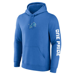 Detroit Lions One Pride Hoodie - Blue Hoodies