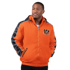 Cincinnati Bengals Starter Thursday Night Gridiron Full-Zip Jacket - Orange Jackets