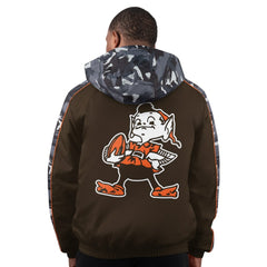 Cleveland Browns Starter Thursday Night Gridiron Full-Zip Hoodie Jacket - Brown Hoodies