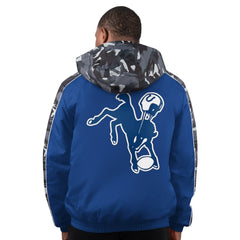 Indianapolis Colts Starter Thursday Night Gridiron Full-Zip Hoodie Jacket - Royal Hoodies