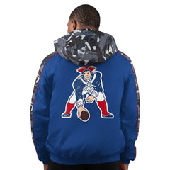 New England Patriots Starter Thursday Night Gridiron Full-Zip Hoodie Jacket - Navy Hoodies