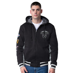 Las Vegas Raiders G-III Extreme No Huddle Commemorative Full-Zip Hoodie Jacket - Black Hoodies