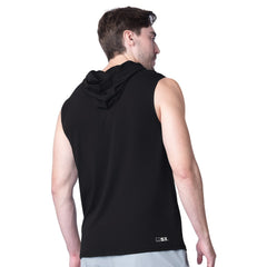 Jacksonville Jaguars MSX by Michael Strahan Action Sleeveless Pullover Hoodie - Black Hoodies