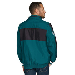 Philadelphia Eagles Tommy Hilfiger Gael Lightweight Half-Zip Hoodie Jacket - Green Hoodies