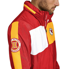 Kansas City Chiefs Tommy Hilfiger Gael Lightweight Half-Zip Hoodie Jacket - Red Hoodies