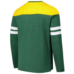 Green Bay Packers G-III Sports by Carl Banks Adaptive Hail Mary Long Sleeve T-Shirt - Green/Gold T-shirts
