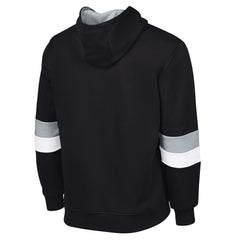 Las Vegas Raiders G-III Sports by Carl Banks Adaptive Faceoff Pullover Hoodie - Black/Silver Hoodies