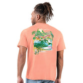 Cincinnati Bengals Margaritaville Time Flies T-Shirt - Orange T-shirts