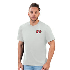 San Francisco 49ers Margaritaville Time Flies T-Shirt - Gray T-shirts