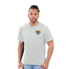 Jacksonville Jaguars Margaritaville Time Flies T-Shirt - Gray T-shirts