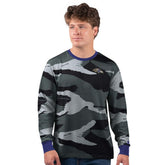 Baltimore Ravens Starter Thursday Night Gridiron Long Sleeve T-Shirt- Gray - Gray T-shirts