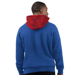 New England Patriots Starter Thursday Night Gridiron Vintage Logo Pullover Hoodie - Royal Hoodies