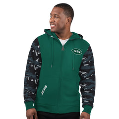 New York Jets Starter Thursday Night Gridiron Full-Zip Hoodie - Green Hoodies