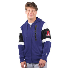 Baltimore Ravens Starter Extreme Full-Zip Hoodie - Purple Hoodies
