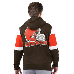 Cleveland Browns Starter Extreme Full-Zip Hoodie - Brown Hoodies