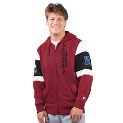 Arizona Cardinals Starter Extreme Full-Zip Hoodie - Cardinal Hoodies
