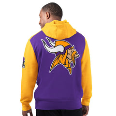 Minnesota Vikings Starter Extreme Pullover Hoodie - Purple Hoodies